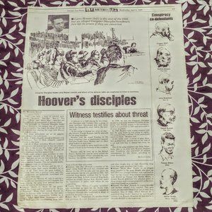 Chicago Sun Times Larry Hoover's Disciples Wednesday April 9, 1997 METRO